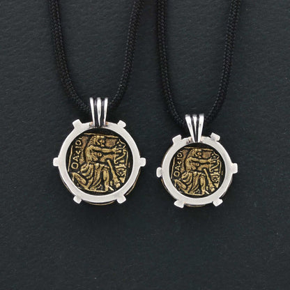 Special Design 925 Sterling Silver Coin Women Pendant