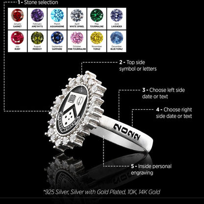 Special Design Monash University Women Ring