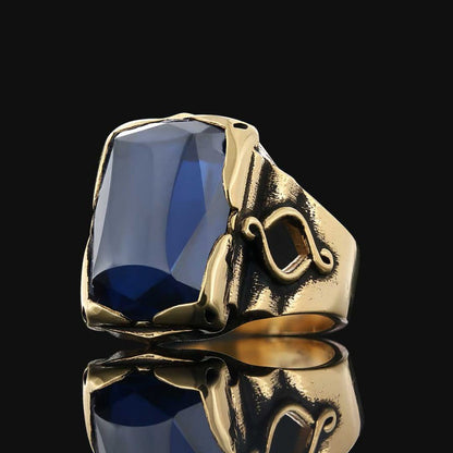 Spinel Stone Silver Ring