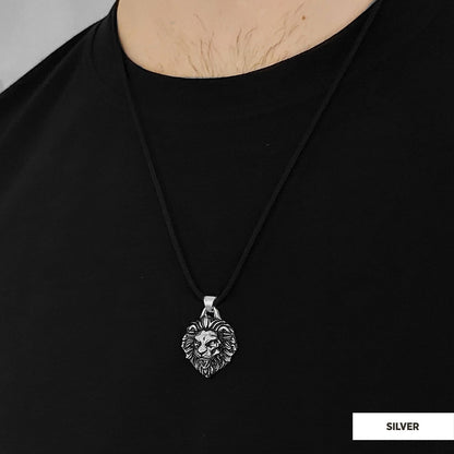 Sterling Silver Lion Pendant