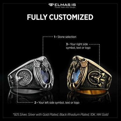 Stone With Buddha Ring