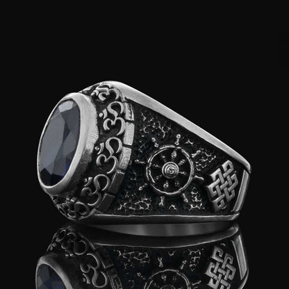 Stone With Om Ring
