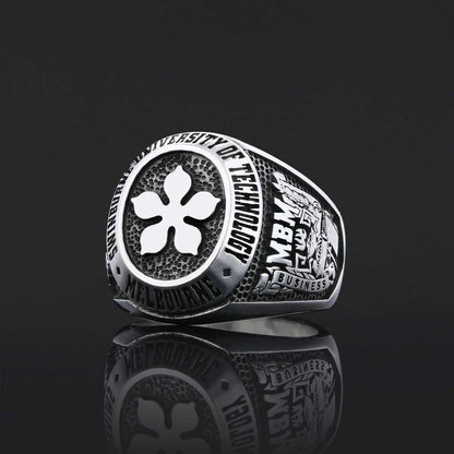 Texas State University Ring, Custom High School Graduation Ring, Class Ring, College Class Ring