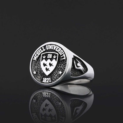 Texas University Ring, McGill University Ring, Class Ring, High School Ring, Graduation Ring