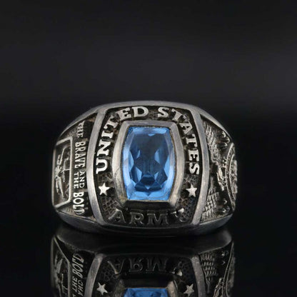 Brave and Bold Army Ring