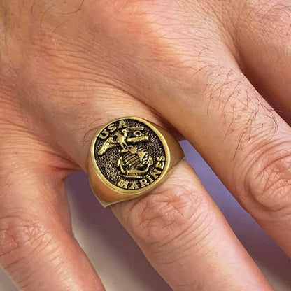 US Marines Eagle Ring