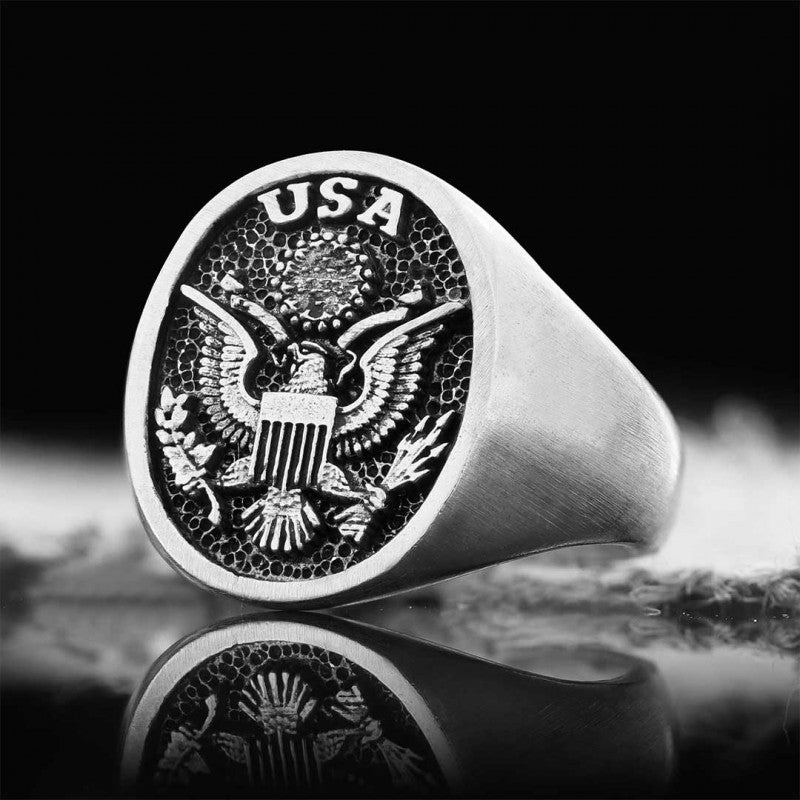 USA Eagle Ring – CrestRing