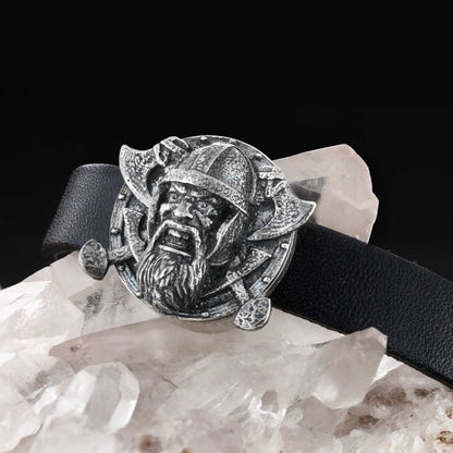 Viking Leather Bracelet