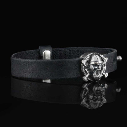 Viking Leather Bracelet