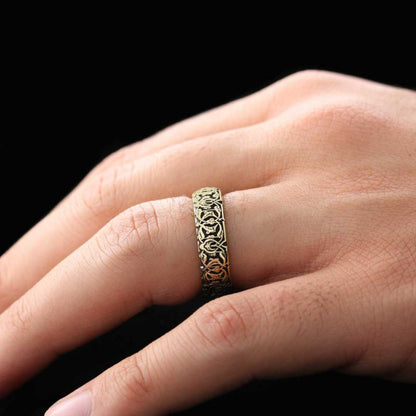 Special Design Handmade 925 Sterling Silver Wedding Ring