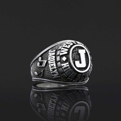 Westbury High School Ring, University Graduation Ring, Class Ring, College Class Ring