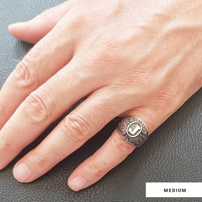 Westbury High School Ring, University Graduation Ring, Class Ring, College Class Ring