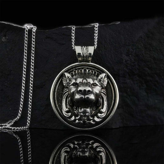 Wolf Head Pendant