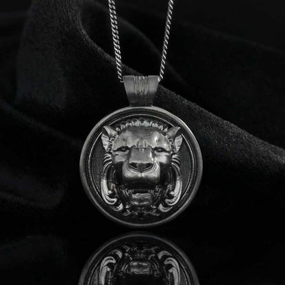 Wolf Head Pendant